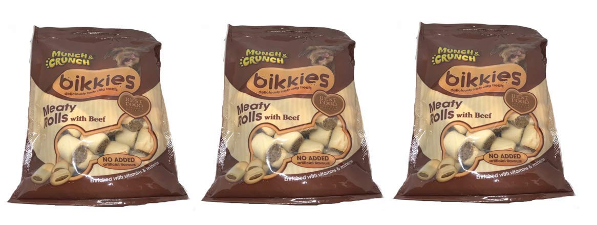 Munch & Crunch Meaty Rolls with Beef 350g