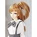 MonkeyJack 1/3 BJD Shoulder Strap Pleated Dress Mini Skirt for SD DD DOA LUTS Dolls Dress Up ACCS Smoky Grey