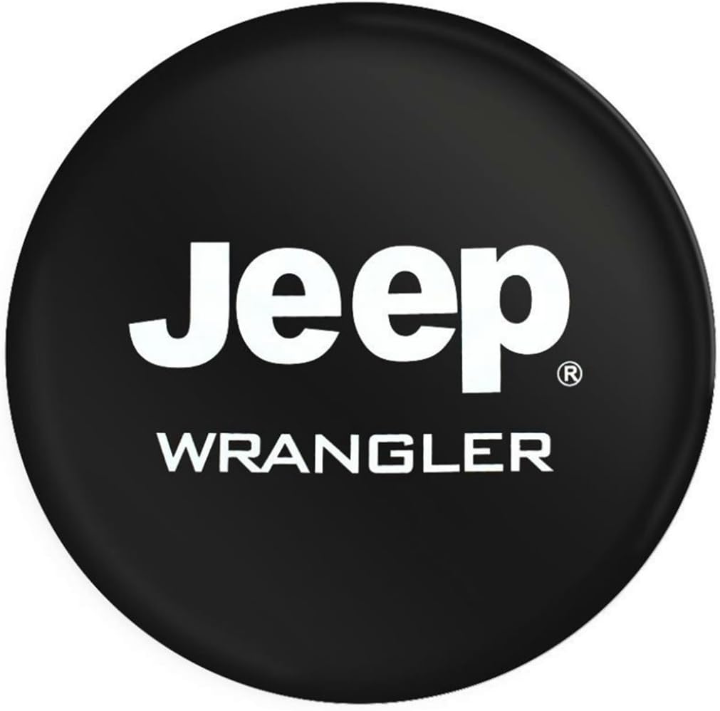 Sanlitock Spare Car Tire Cover Camper Wheel Care R15(70-75cm) PVC with WRANGLER Logo
