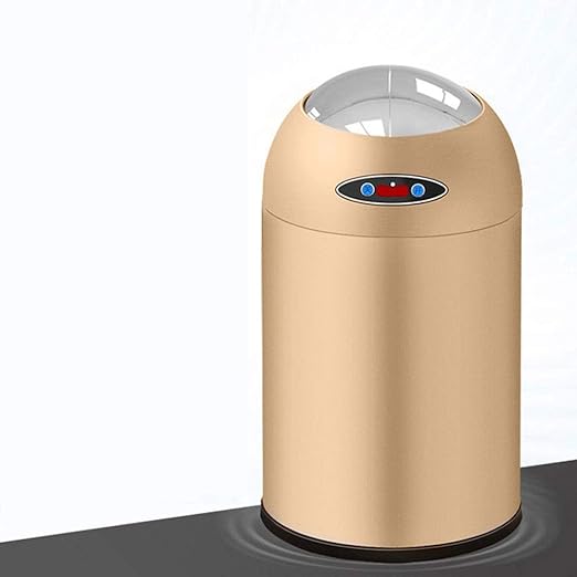 Papeleras La basura del sensor de movimiento sin contacto con la tapa