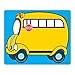 TREND enterprises, Inc. Self Adhesive Name Tags, School Bus, 2-1/2