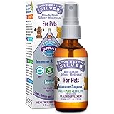 Sovereign Silver Bio-Active Silver Hydrosol For Pets for Immune Support - 10 ppm, 2oz (59mL) - Fine Mist Spray