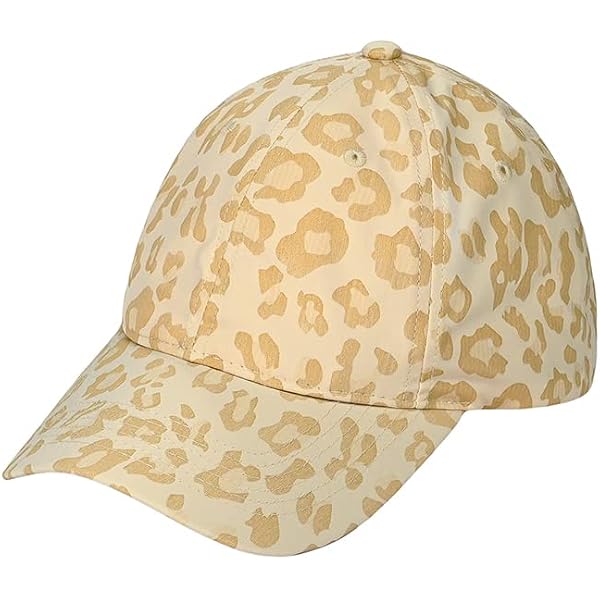 C.C Leopard Pattern Baseball Cap for Women Unisex 