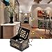 Leegoal Hedwig's Theme Hary Poter Music Box, Antique Carved Wooden Hand Crank Musical Boxes for Christmas Happy Birthday New Year Gift Toy Home Decoration