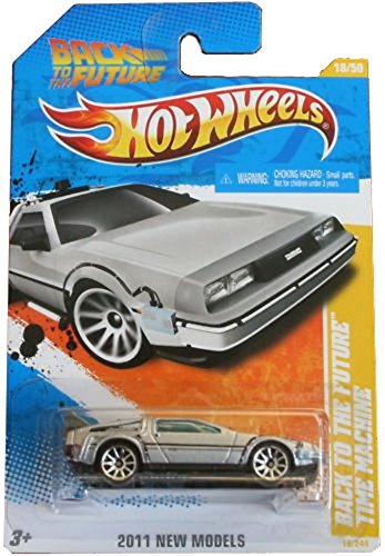 Hot Wheels 1985 Back To The Future Time Machine 1/64
