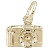 Rembrandt Charms, Camera, 22k Yellow Gold Plated