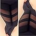 Pants Leggings,Haoricu Women High Waist Sexy Skinny Stretchy Leggings Patchwork Mesh Push Up Yoga Pants