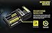 Nitecore SC2 Superb Charger 3A Quick Charge Bundle with EASTSHINE EB182 Battery Organizer