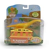 Learning Curve Dinosaur Train Collectible Dinosaur With Train Car - My Friends Are Quadrapeds: Mr Brachisaurus