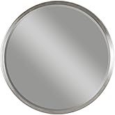 Uttermost Serenza Round Silver Mirror