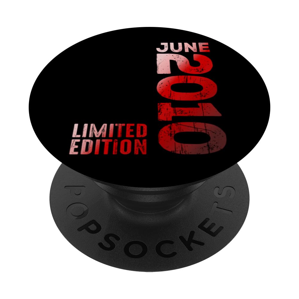June 2010 Legendary Year 2010 Retro 2010 Vintage 2010 PopSockets Swappable PopGrip