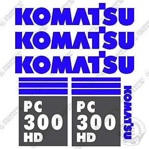 Komatsu PC 300 HD 7 Excavator Decals