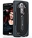 LG G4 Rugged Case, VENA [vArmor] Ultimate Protection [Slim | Heavy Duty] Hybrid Case Cover for LG G4 2015 (Compatible with Leather LG G4) (Dark Gray/Black)