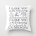Decorative Pillow Case Elephant Nursery Print Cushion Cover 18