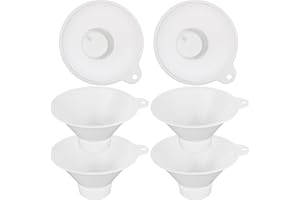 TrelaCo 6 Pcs Calculi Strainer Kidney Stone Strainer Collector Funnel with Mesh Screen Filters for Straining Urine and Pee for Analysis Testing