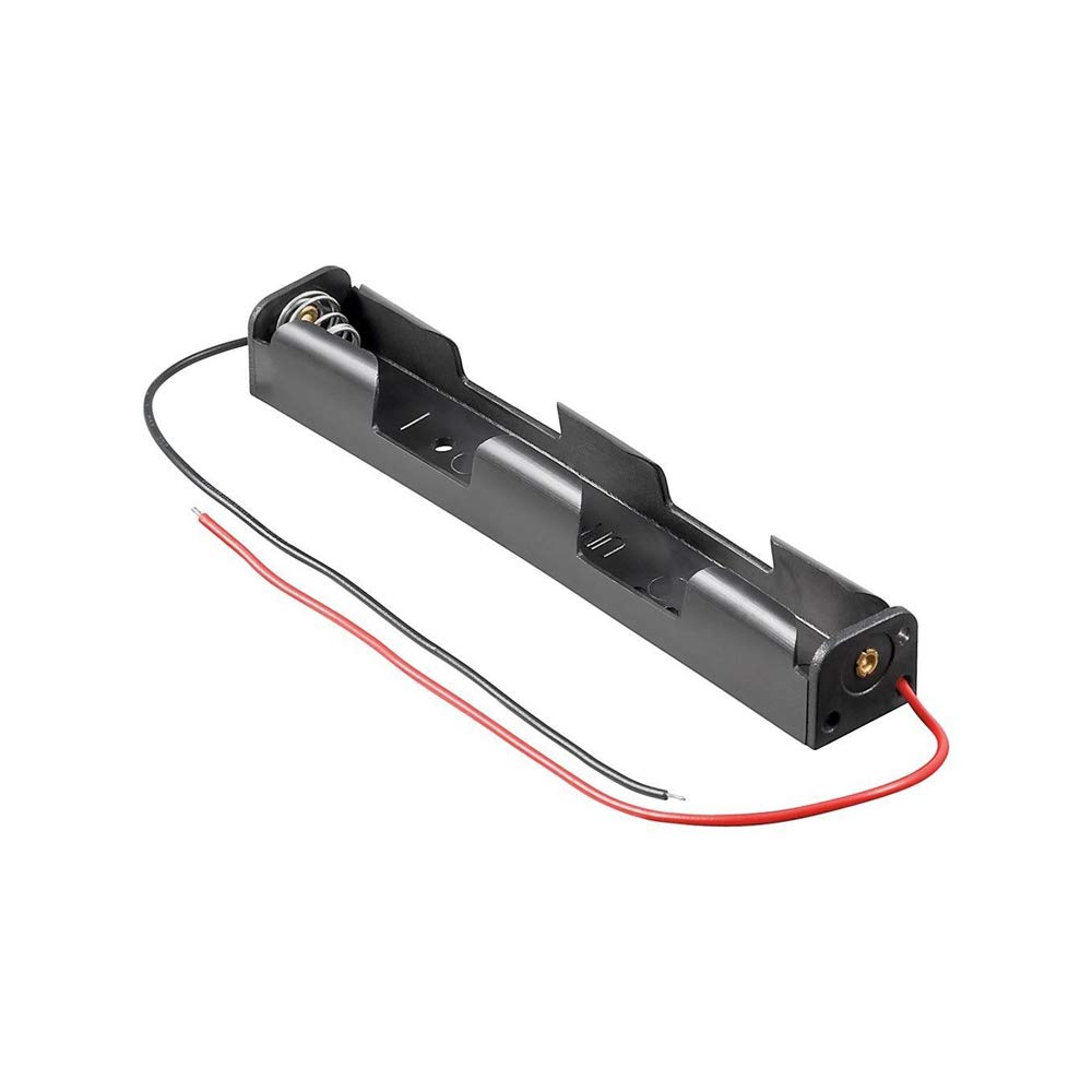 Goobay 11983 2x AA (Mignon) battery holder - Loose cable ends