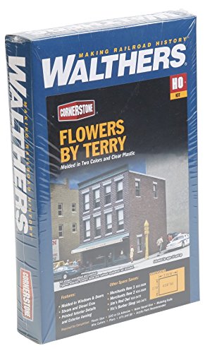 Walthers Cornerstone Flowers by Terry 933-3473 HO Scale Model Railroad - Structure Kit