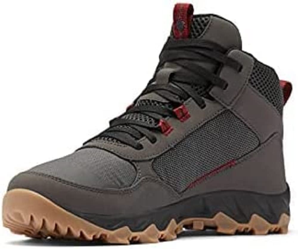 Columbia Men’s Flow Centre, Dark Grey/Red Jasper, 7.5