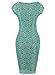 Oxiuly Women's Lace Mesh Stretch Work Bodycon Party Cocktail Dress OX180