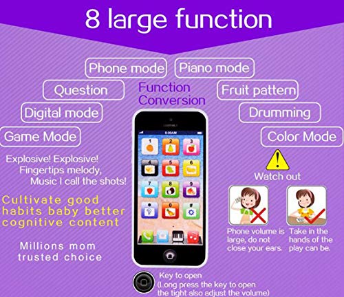 image for YOYOSTORE phone Kids Children Baby Learning Toy Mobile Phone Study USB