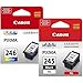 Canon PG-245 XL High Capacity Black Ink Cartridge (8278B001) + Canon CL-246 Color Ink Cartridge (8281B001)