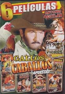 Amazon.com: Antonio Aguilar -6 Peliculas- Gallo, Caballos y Apuestas