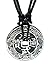 exoticdream Chinese Lucky Coin Charm Pewter Pendant + Rope Necklace Adjustable - Chinese Tale