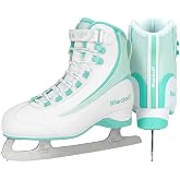 Riedell Soar Recreational Ice Skates for Men and Women | Plush Padded Lining, PVC Soles, Smooth Stainless Steel Blades, 3M Thinsulate Insulation, Light Support