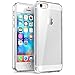 iPhone SE Case, [Scratch Resistant] i-Blason **Clear** [Halo Series] for Apple iPhone SE Cover 2016 Release/Compatible with iPhone 5S/5 (Clear(Anti-Scratch))