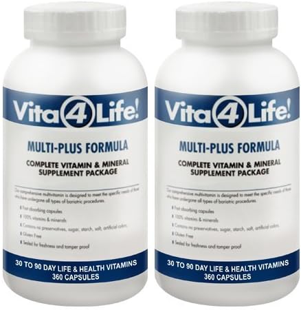 Vita4life, Bariatric Multivitamins, Multi-Plus Formula - 720 Count by Vita4Life