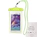 Mini-Factory Universal Waterproof Case for iPhone 6/6s Plus, 5S, 5, 5C, 4S, 4, Galaxy S7, S7 Edge, S6, S6 Edge, S5, S4 and More IPX8 Certified to 100 Feet - Baby Green