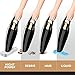 Rytek Car Vacuum Cleaner High Power 120W - Corded Portable Handheld Auto Vacuum Cleaner Powered by 12V Outlet of Car - Long Power Cord 16.4FT(5M) - 2 HEPA Filters - Carrying Bag - Black