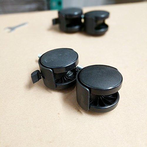 eeZe Rack 2.4-inch (2.4") Universal Wire Shelving Wheels, NSF Certified, (Set of 4) - Thumbnail 6