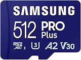Samsung PRO Plus 512GB MicroSD Card U3 Read 180MB/s Write 130MB/s incl USB