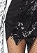 Leg Avenue Women's Lace Bat Wing Shrug, Black, One Size