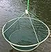 LikeFish Foldable Fishing Net Hand Casting Cage Crab Net for Minnows, Crab, Lobsters, Fishes (Big-Dia 39.4