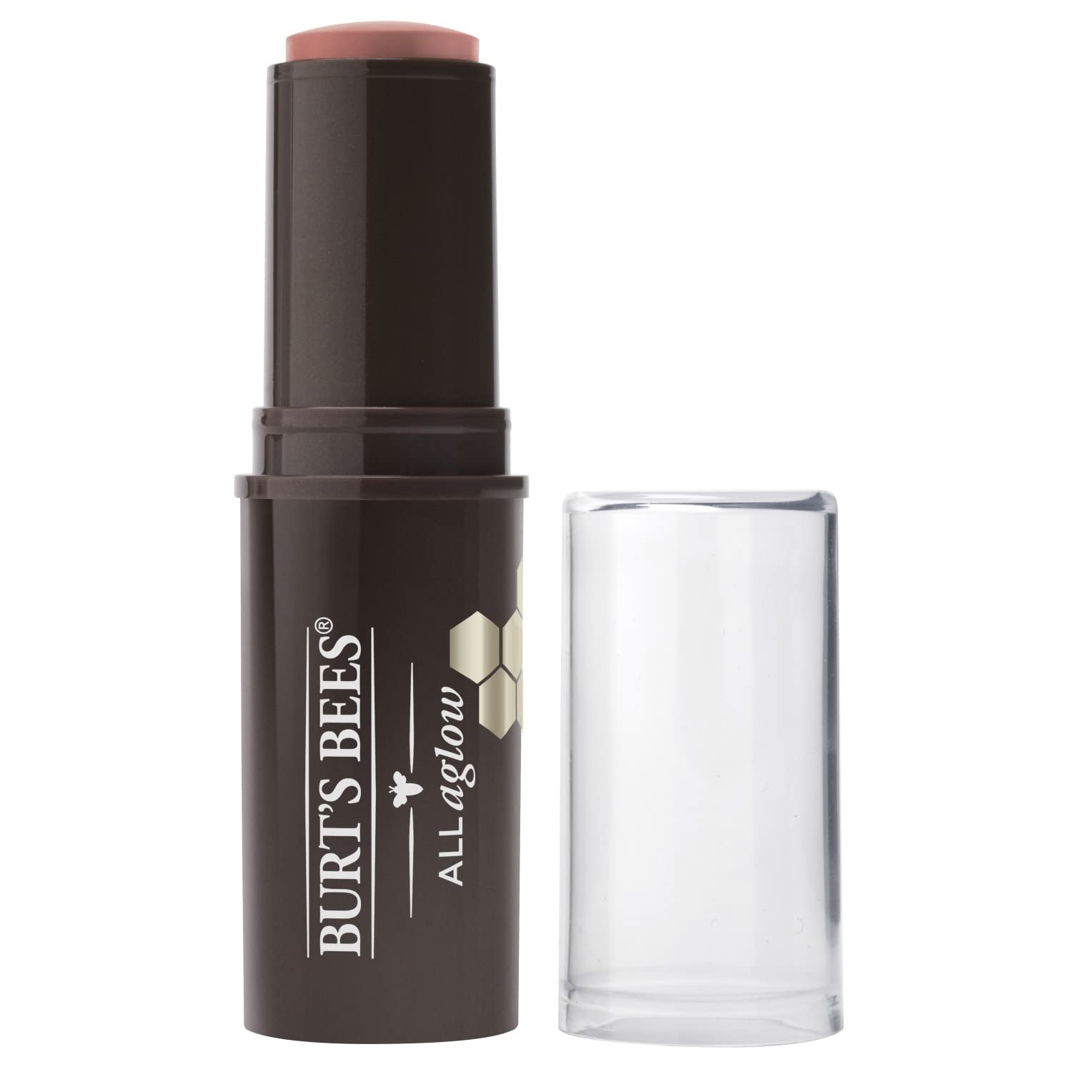 Burt's Bees All Aglow Lip and Cheek Stick, 8.5 g, Peach Pond