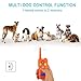 Ymiko Dog Training Collar, 1000' Rechargeable Dog Shock Collar Remote Transmitter with Beep/Vibrating/Shock Electric Mode, Orange