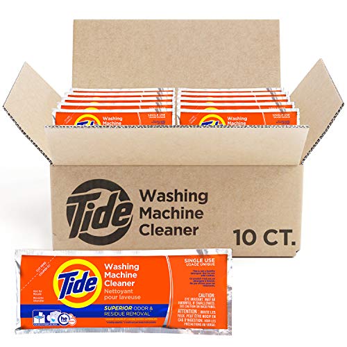 Washing Machine Cleaner by Tide, 10 Count, NEW Milder Scent with the