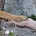 ENSIANTH When I Needed A Hand I Found Your Paw Bracelet Expandable Wire Bangle with Paw Print Charms for dog lovers (Paw Print Bracelet)