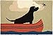 Jellybean Lab In Canoe Accent Area Rug