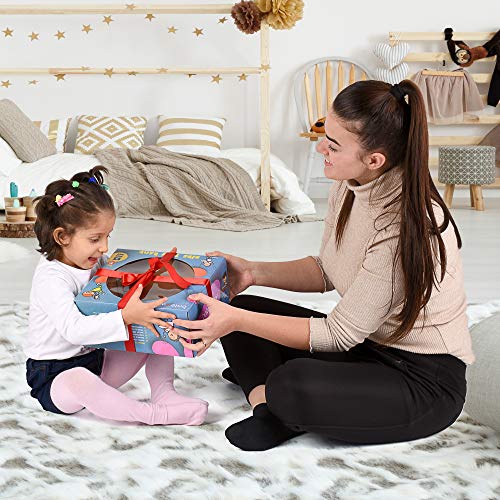 BRITENWAY Toddler Music Drum Toys, Kids Percussion Musical Instruments for Boys and Girls, Educational Music Toy Set with Drums, Percussion, Tambourine, Trumpet, Maraca, Harmonica, Flute and More