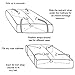 Under the bed restraint system kit - bondageromance adjustable fit any size- under mattress system kit