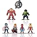 Marvel Avengers Titan Hero Series Exclusive-iron Man、Hulk、Thor、Spider-man、Captain America、Hulkbuster 6 Figure Set/Car decoration