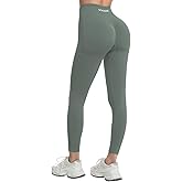 ViKiUiKi Workout Leggings Seamless Butt Lifting Women's Leggings Tummy Control High Waist Stretchy Yoga Pants for Gym Running