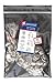 100 Buttons to Cover - Made in USA - Self Cover Buttons with Flat Backs - Size 30 with Tool