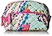Vera Bradley Women's Cotton Mini Cosmetic Makeup Organizer Bag, Wildflower Paisley, One Size