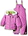 London Fog Girls' Snowsuit with Snowbib and Puffer Jacket