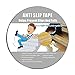 Yorwe Anti Slip Tape Clear/Biased Whiter, Safety Track Tape Skid Tape Roll High Traction Strong Grip Abrasive Not Easy Leaving Adhesive Residue (2