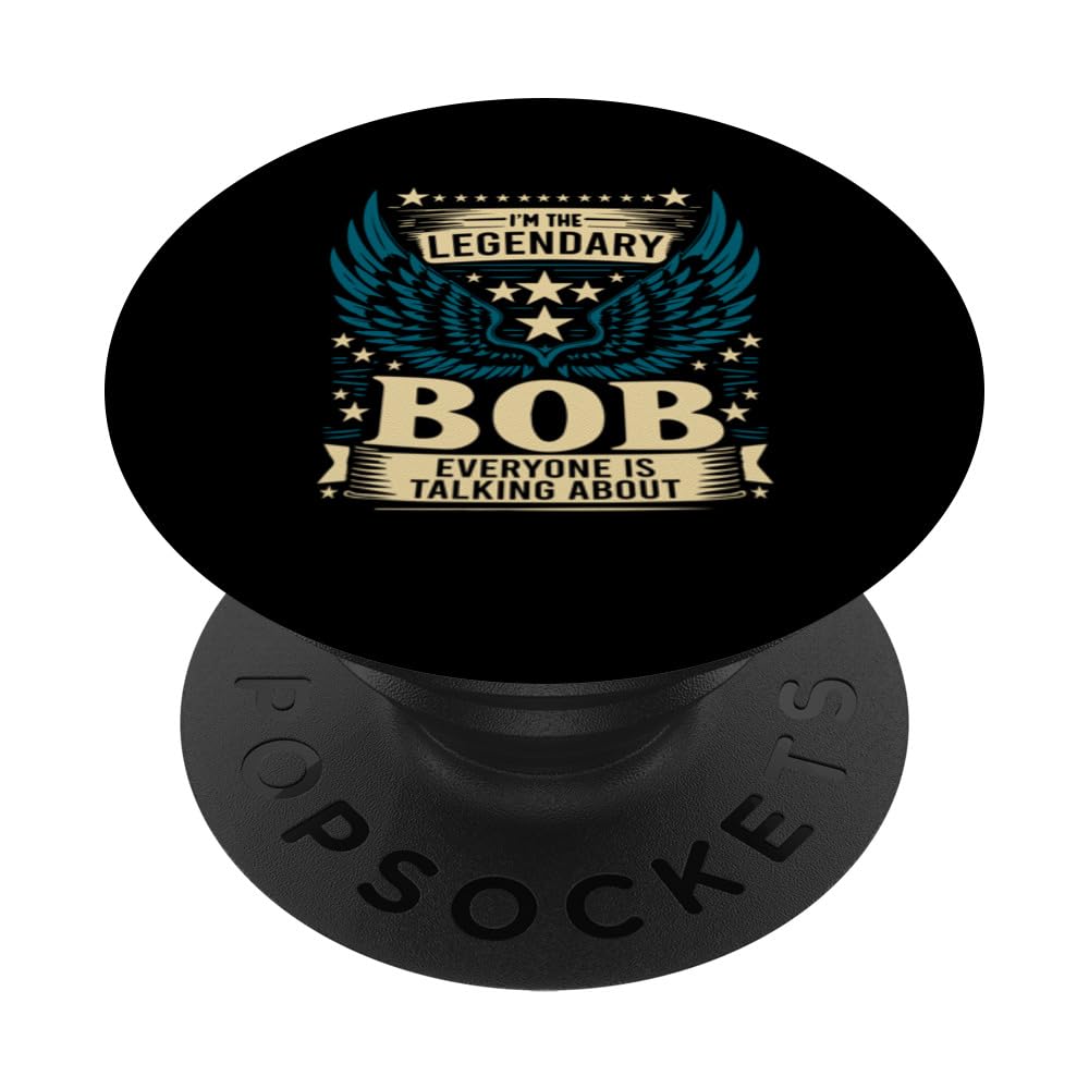 Rober | Bobby | Name | Bob PopSockets Swappable PopGrip